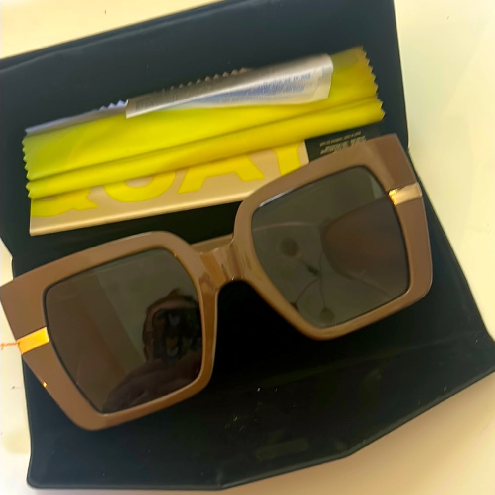 Quay Australia Tan Sunglasses